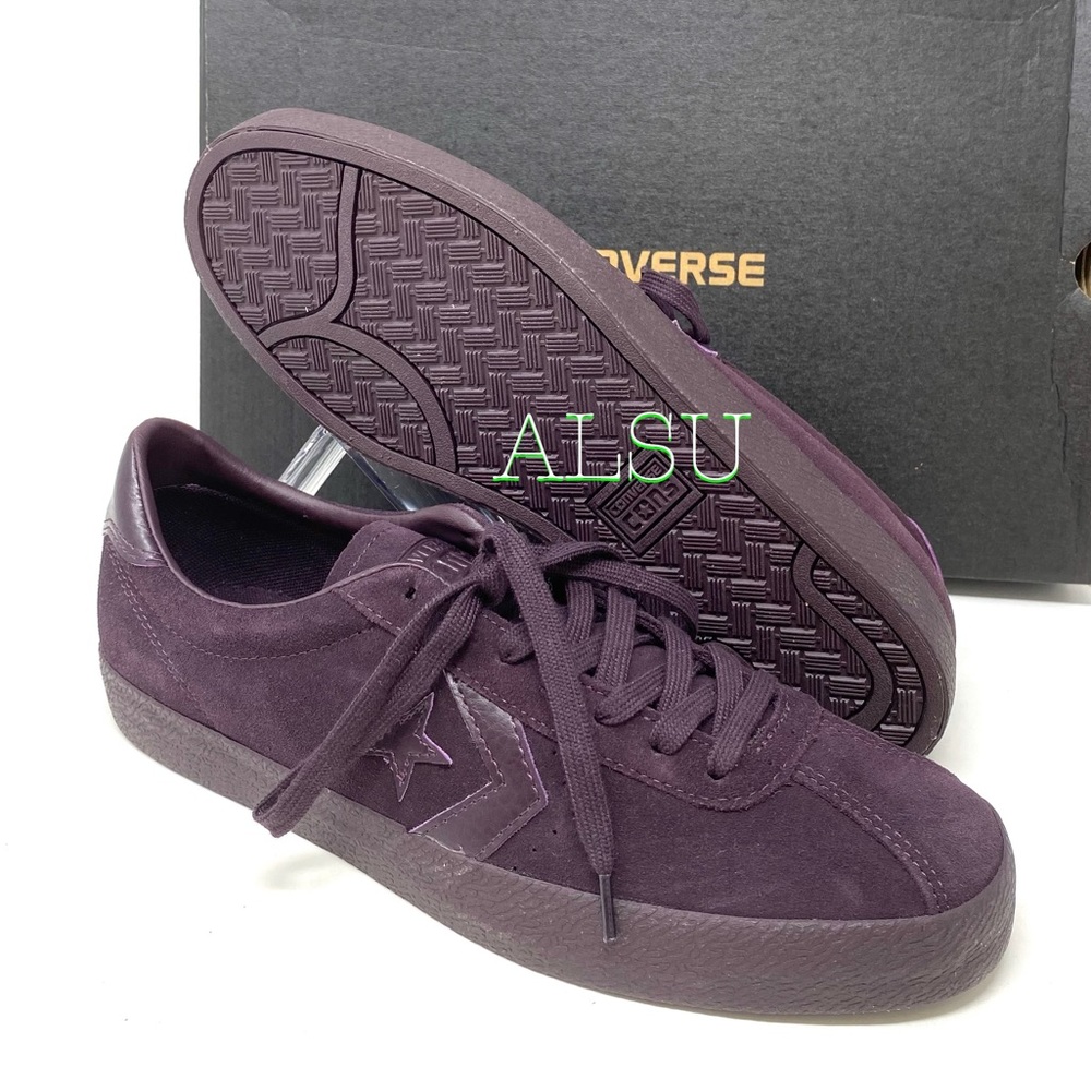 Converse Cons Break Point Men Sneakers Suede Cherr - Picture 8 of 11